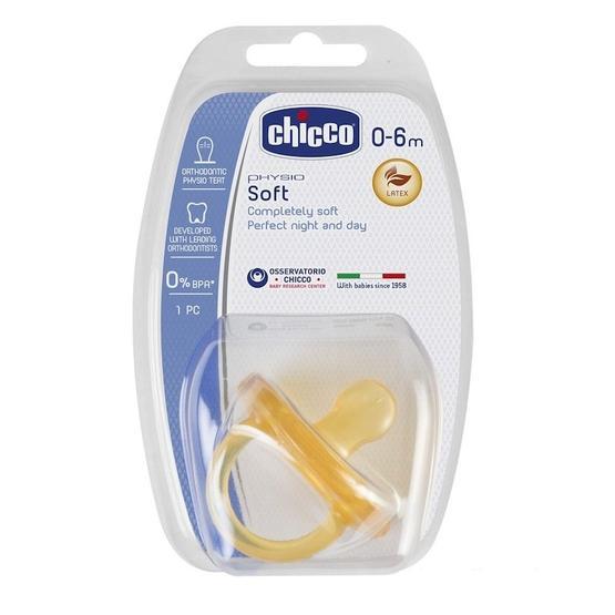 Chicco Physio Soft Kauçuk 0-6 Ay Erkek Emzik
