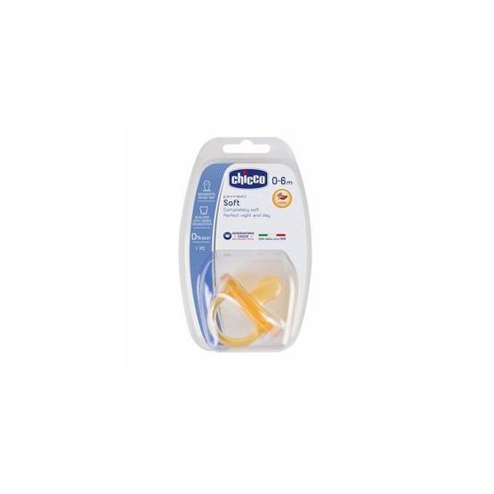 Chicco Physio Soft Kauçuk 0-6 Ay Erkek Emzik