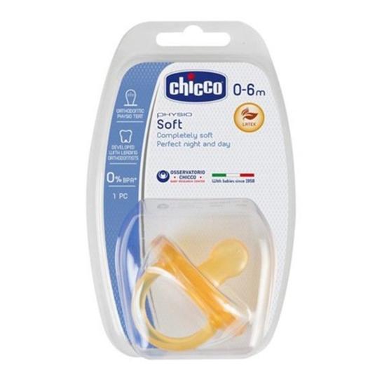 Chicco Physio Soft Kauçuk 0-6 Ay Erkek Emzik