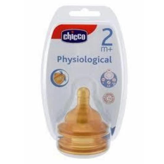 Chicco Physiological Kauçuk 2'li Biberon Emziği