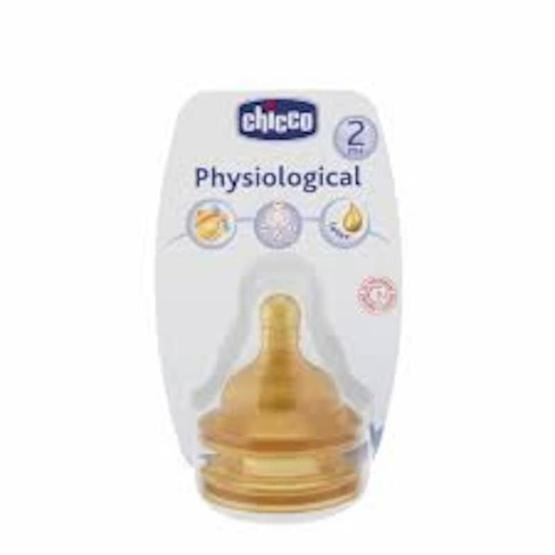 Chicco Physiological Kauçuk 2'li Biberon Emziği