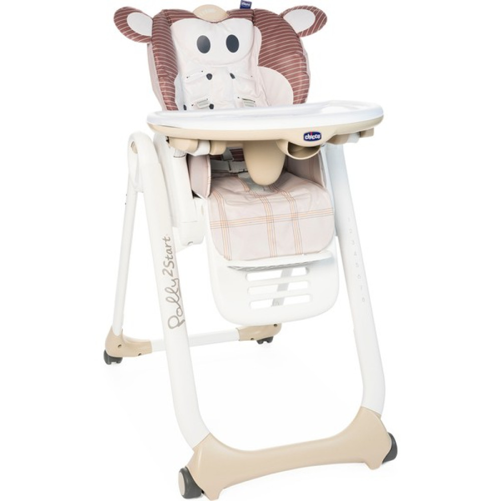 Chicco Polly 2 Start Bebek Mama Sandalyesi - Kahverengi Mama Sandalyesi Fiyatı