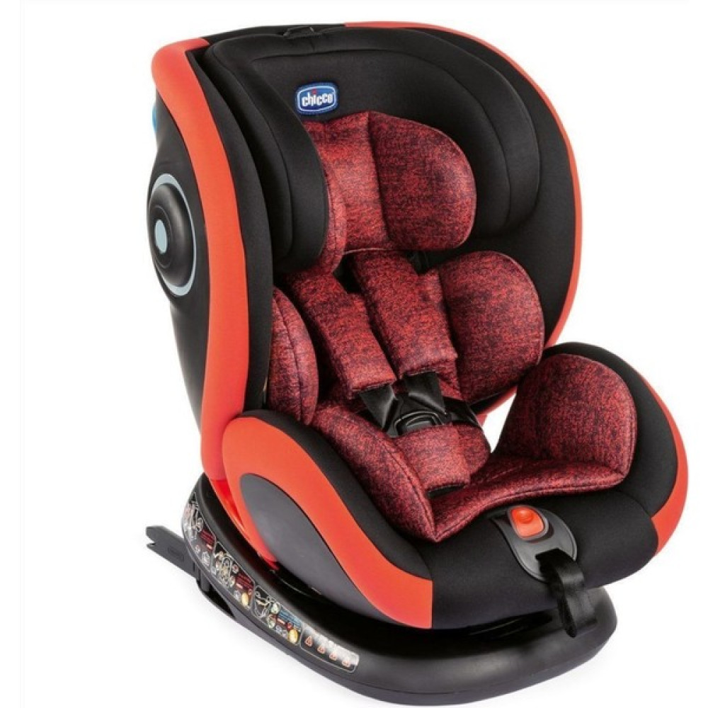 Chicco Seat 4 Fix 0-36 kg Isofix Oto Koltuğu - Poppy Red - Siyah - Bordo Bebek Oto Koltuğu Fiyatı