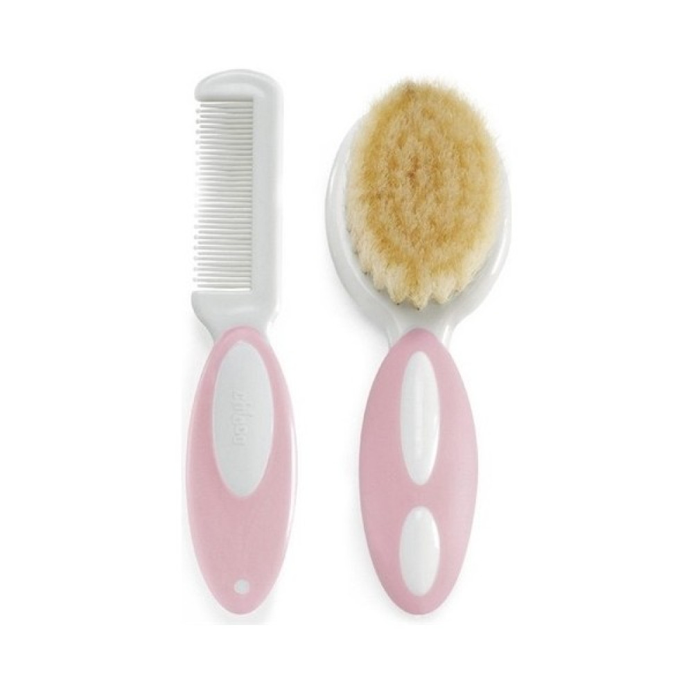 Chicco Tarak&fırça Seti (Pembe) 8058664011926 Bebek Saç Fırça-Tarak Fiyatı