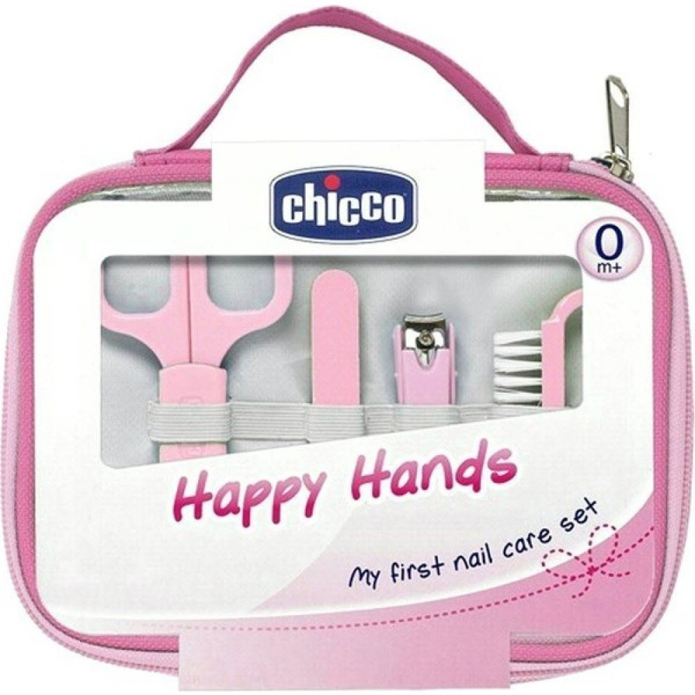 Chicco Tırnak Bakım Seti Pembe - Renkli Bebek Tırnak Makası Fiyatı
