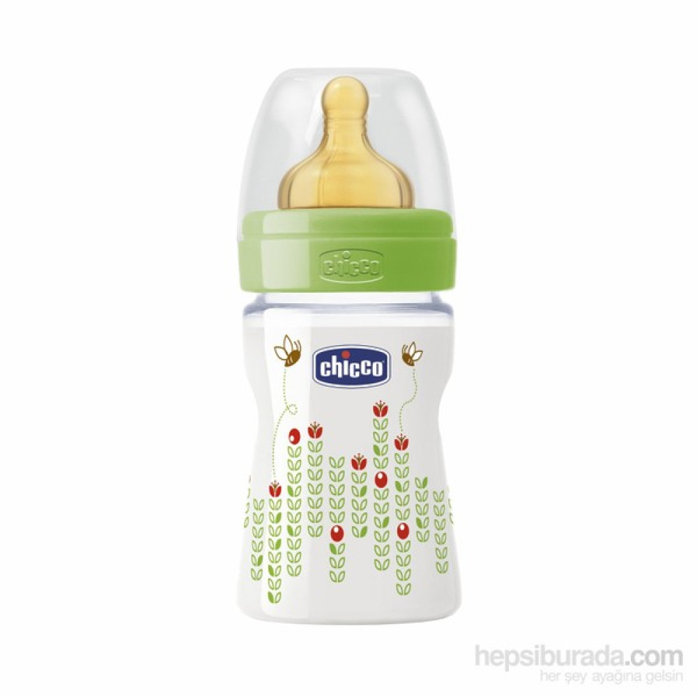 Chicco Wellbeing PP Biberon Unisex 150 ml Kauçuk Normal Akış Biberon Fiyatı