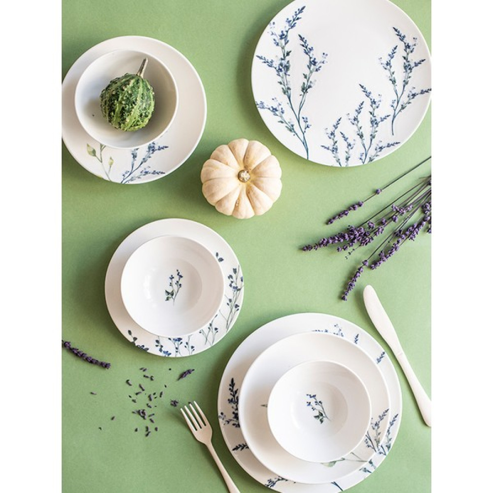 Chichi Lavender 24 Parça 6 Kişilik Porselen Yemek Seti Yemek Takımı Fiyatı