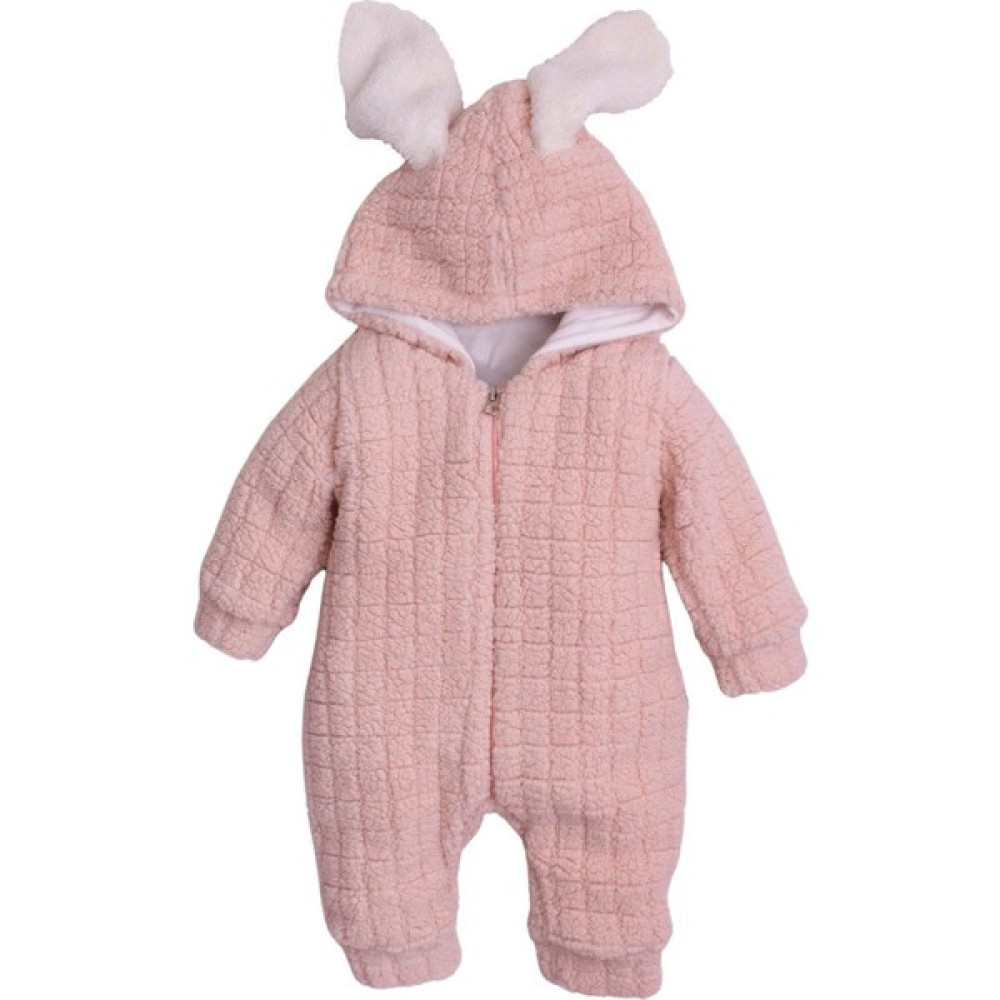Chicsy Baby Kışlık Tatlı Peluş Pamuklu Tavşan Kulaklı Kapüşonlu Bebek Çocuk Welsoft Tulum Bebek Tulumu Fiyatı