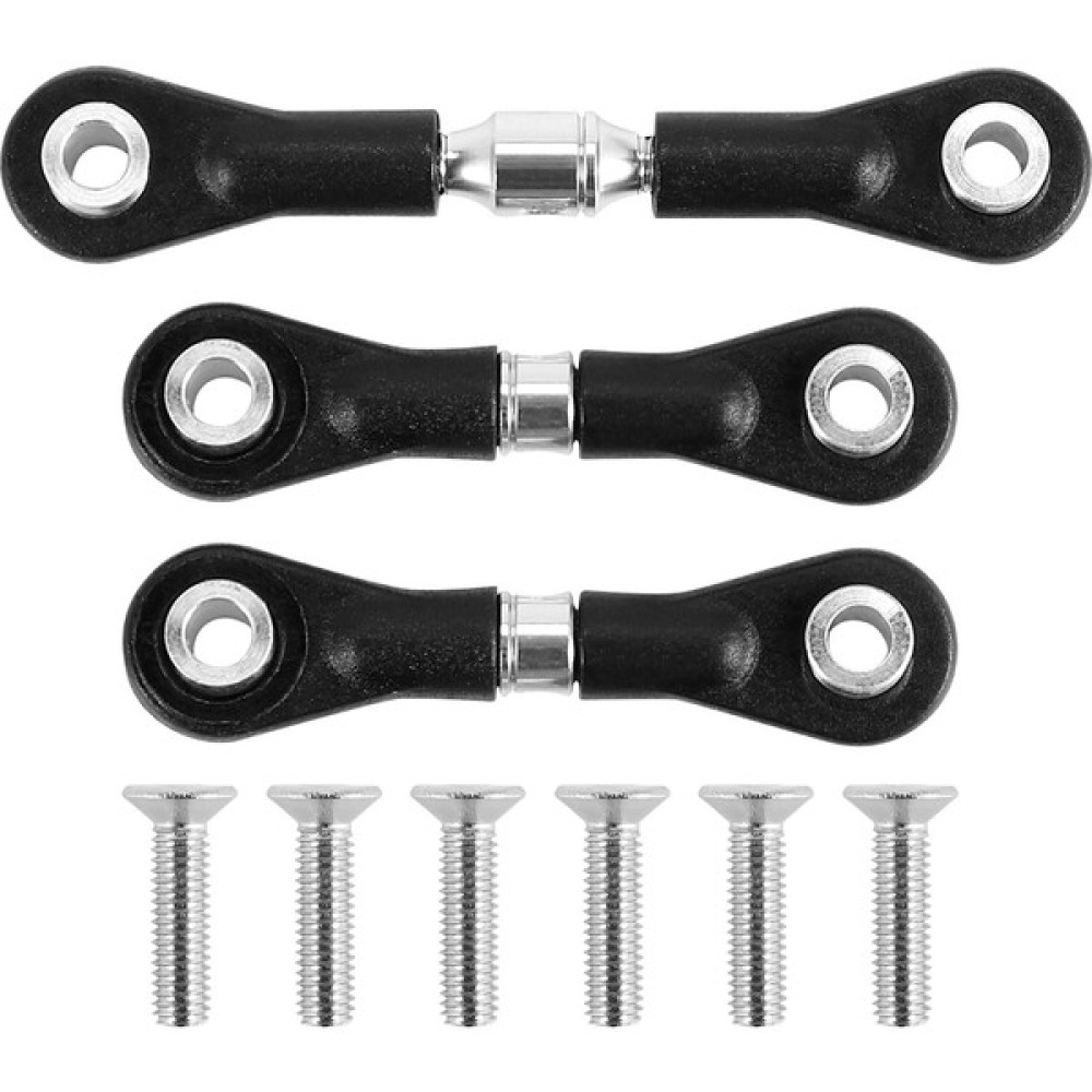 Chihiro586 - 9278 Adet Direksiyon Bağlantı Çubuğu Servo Çubuk Tamiya Tt-02 TT-02T TT02 TT02T 1/10 Rc Araba Yükseltme Parçaları Aksesuarları, Gümüş (Yurt Dışından) Oto Boyaları Fiyatı