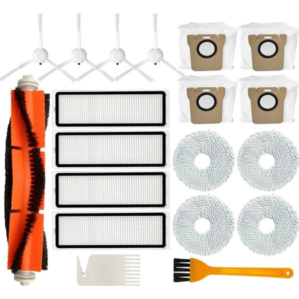 Chihiro586 - 9278 Xiaomi Robot Vakum L10S Ultra X10 + X10 Artı B101GL Yedek Parça Aksesuarları Ana Yan Fırça Hepa Filtre Toz Torbası Paspas (Yurt Dışından) Oto Boyaları Fiyatı