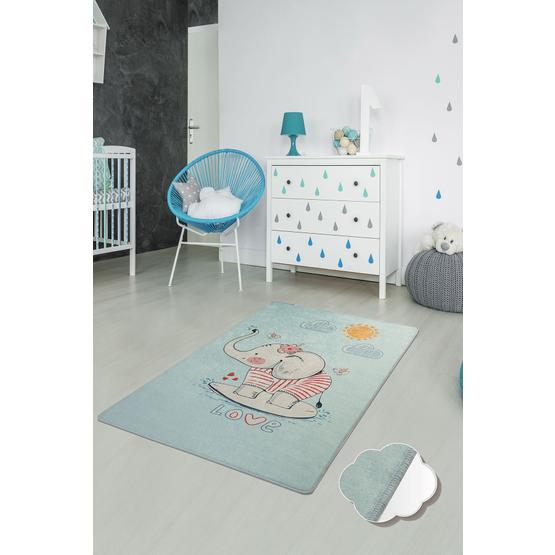 Chilai Home 8682125918037 Mavi Lovely 140x190 cm Çocuk Ve Bebek Halısı
