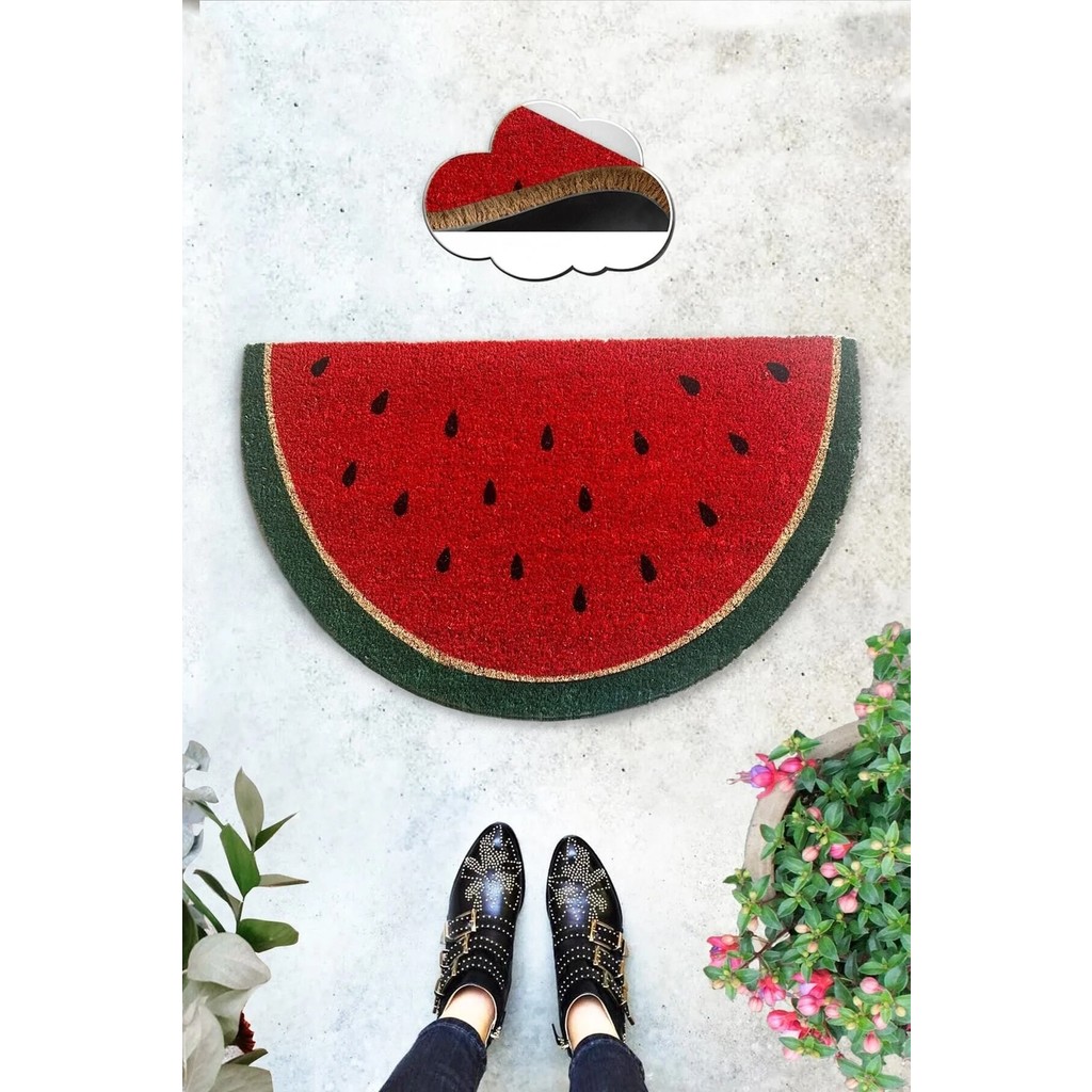 Chilai Home Coco Sandia 45X75 cm Doğal Koko Kıl Paspas,hindistan Naturel Kapı Önü Paspası - Çok Renkli - 67 x 75 cm Araca Özel Paspaslar Fiyatı