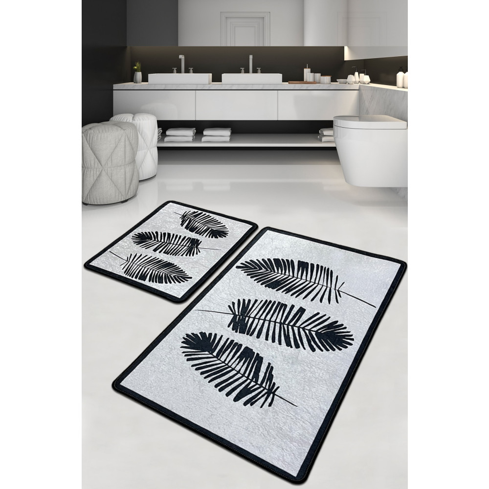 Chilai Home Hoja Banyo Halısı Djt 2 Li Set 60x100 Cm - 50x60 Cm Banyo Tekstili Fiyatı