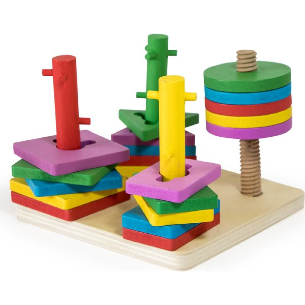 Child Wood Ahşap Bul-Tak Şekiller Bebek Oyuncakları Fiyatı