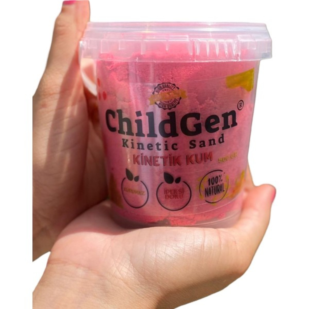 ChildGen Doğal Kinetik Kum - Renkli - Pembe Eğitici Oyuncak Fiyatı