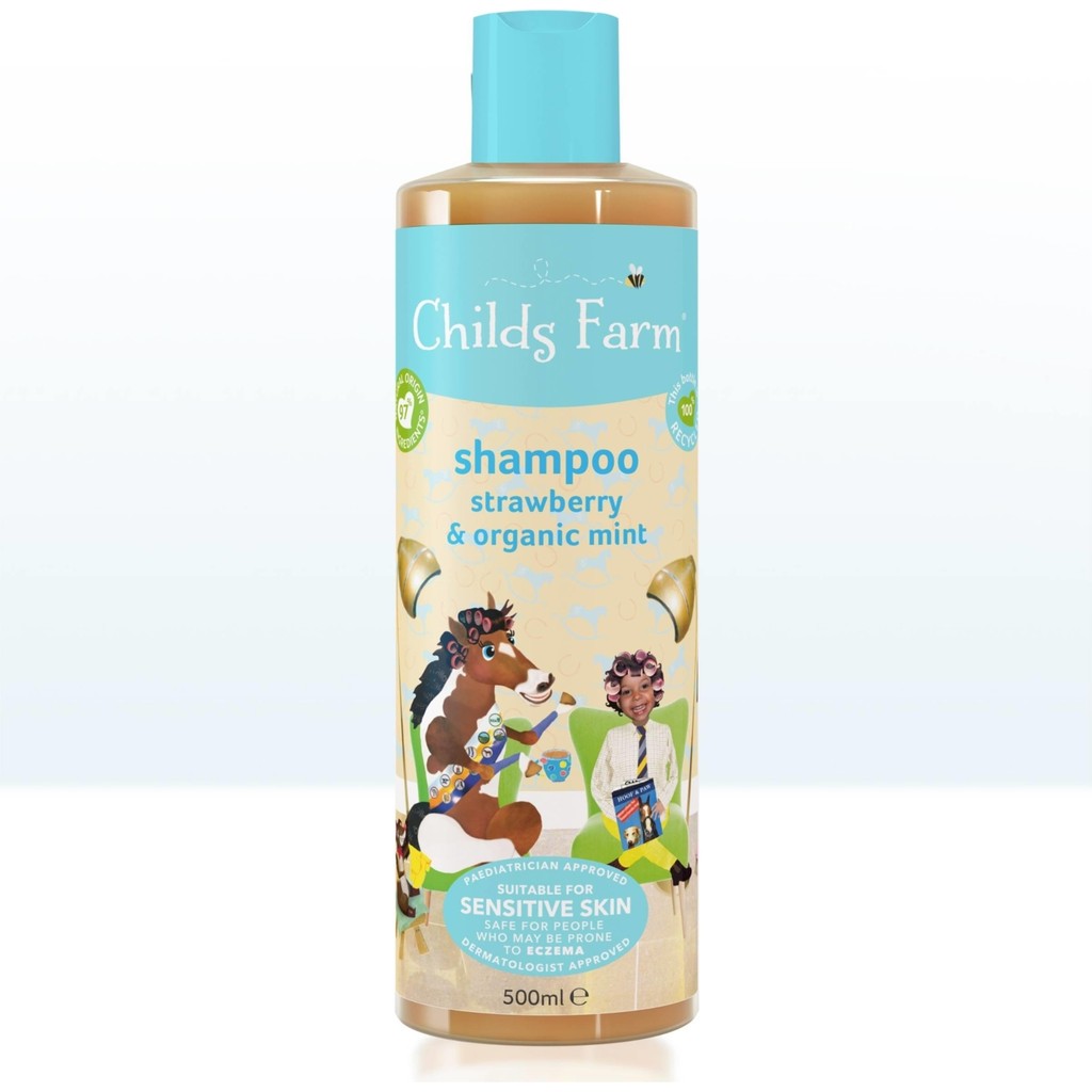 Childs Farm Çilek ve Nane Özlü Çocuk Şampuan 500ML Bebek Şampuanı Fiyatı