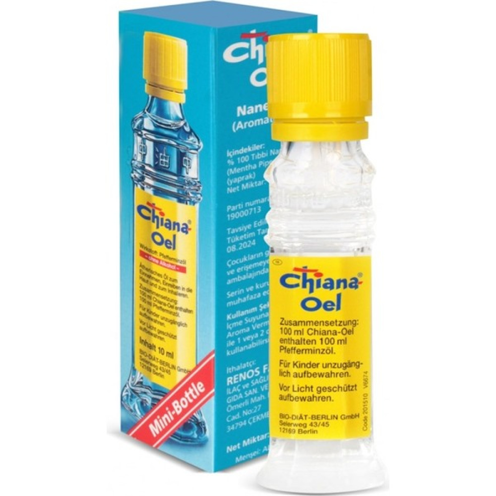 China Oel 10 ml - China Oil (Çin Yağı) %100 Nane Yağı Almanya Üretimi Bitkisel Yağlar Fiyatı