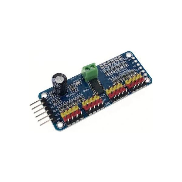 China PCA9685 16 Kanal 12 Bit Pwm - Servo Motor Sürücü Devresi I2C Modülü - 1 Adet Hobi Elektroniği Fiyatı