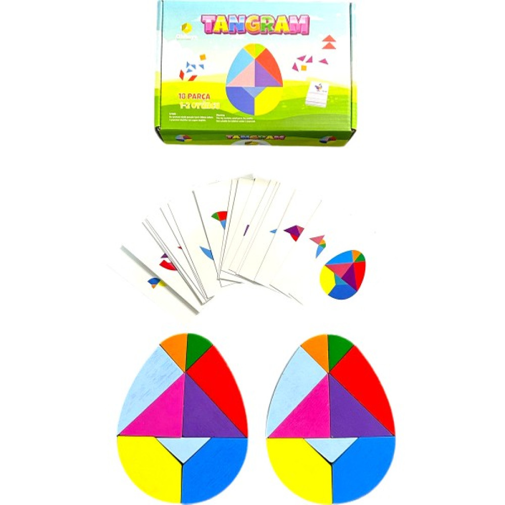 CHITOYS Yumurta Tangram 2 Kişilik - Renkli Eğitici Oyuncak Fiyatı