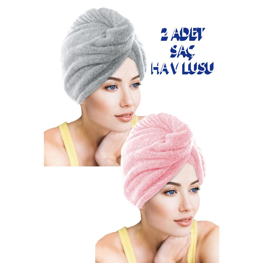 CHIZGY 2 Adet Kalın Mikrofiber 2 Düğmeli Saç Havlusu Saç Bonesi Banyo Deniz Ve Havuz Sonrası Plaj Banyo Havlusu Fiyatı