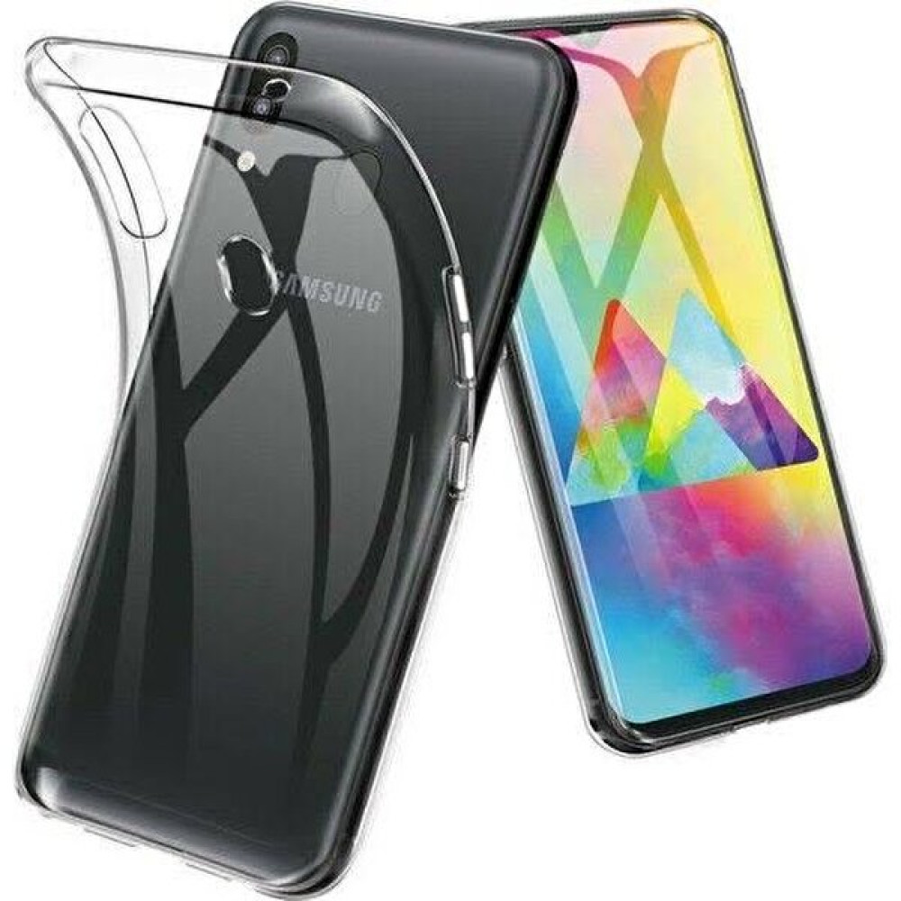 Chna Samsung M20 Şeffaf Silikon Kılıf / Kapak Cep Telefonu Kılıfı Fiyatı