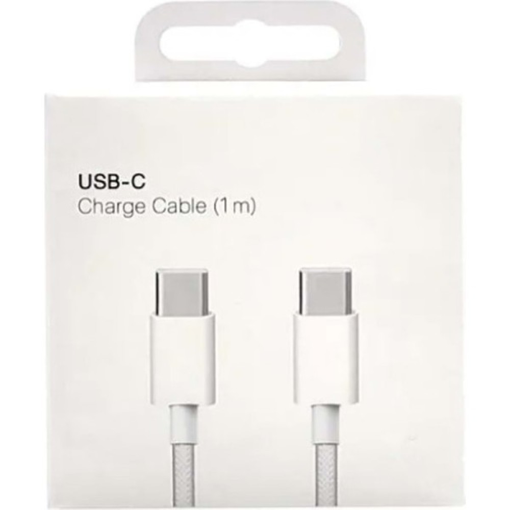 Chna Type-C To Type-C Pd 25W Hızlı Data Şarj Kablosu 1metre Beyaz (Iki Ucu Type C) Özel Bilgisayar Çevirici ve Adaptörü Fiyatı