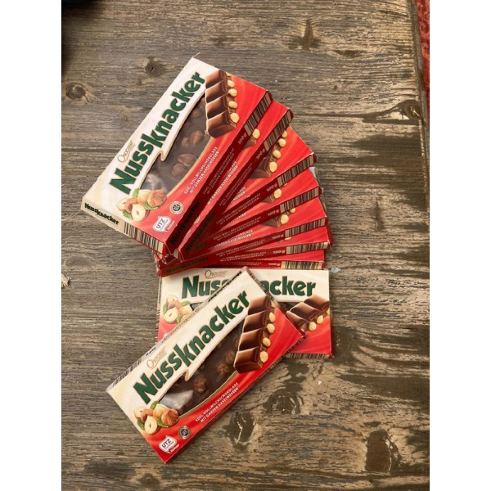 Choceur Nussknacker Sütlü Fındıklı 20 x 100 gr Alman Çikolatası - 2 kg Çikolata ve Gofret Fiyatı