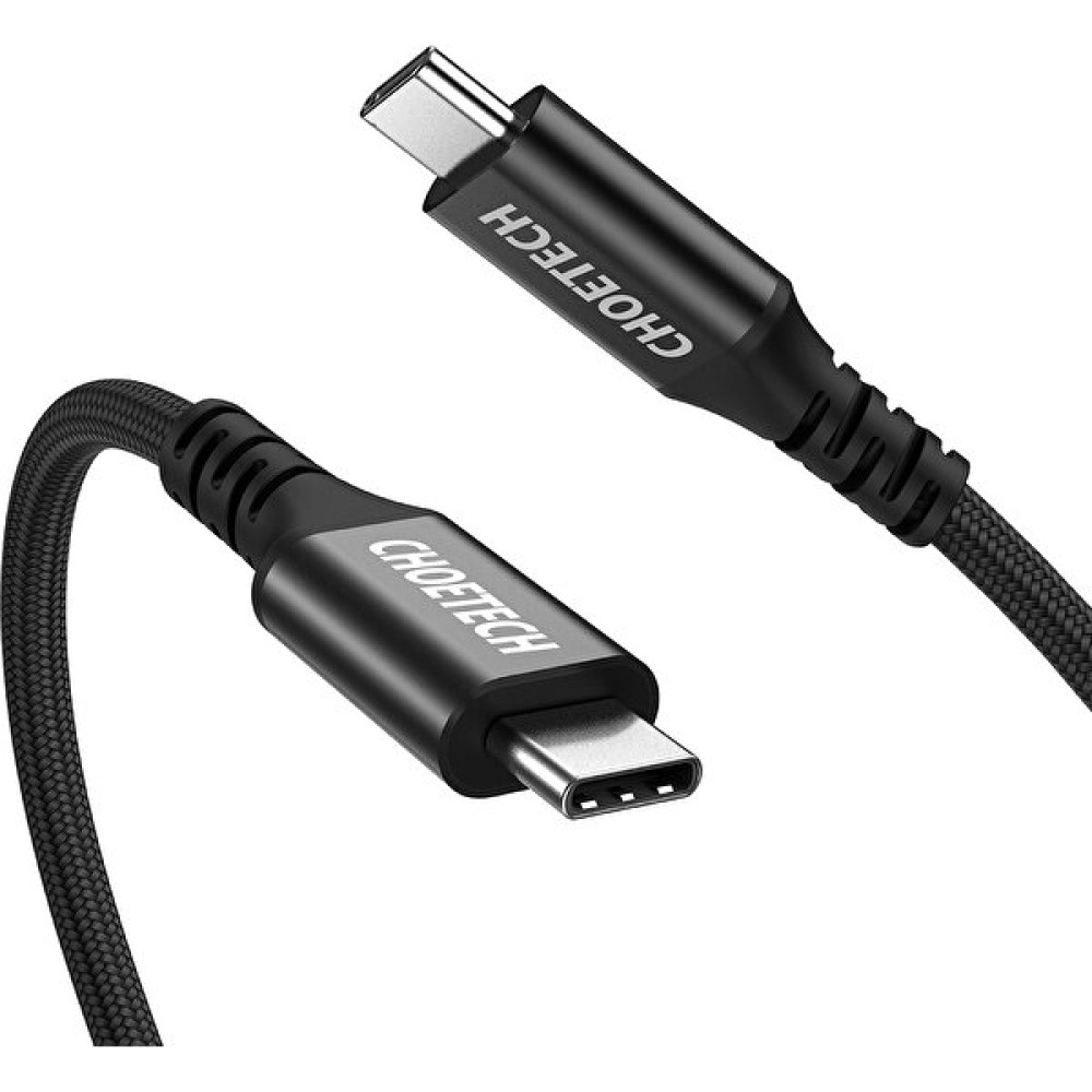 Choetech 100W USB-C to USB-C 3.1 Gen2 Hızlı Şarj Destekli Data Kablosu - 2 Metre - XCC-1007 - Siyah Cep Telefonu Şarj Cihazı Fiyatı