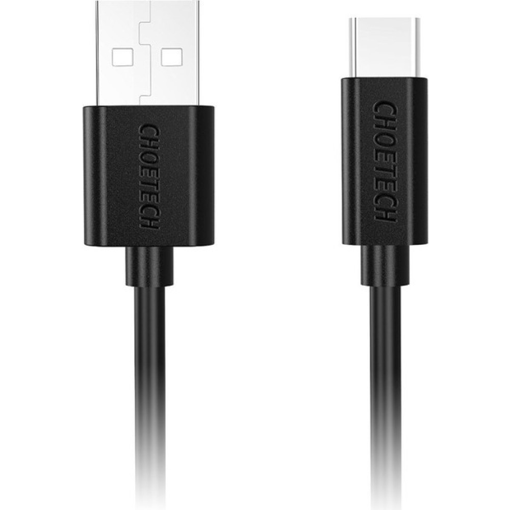 Choetech USB-C to USB-A Data ve Şarj Kablosu - 2 Metre - AC0003 - Siyah Cep Telefonu Şarj Cihazı Fiyatı