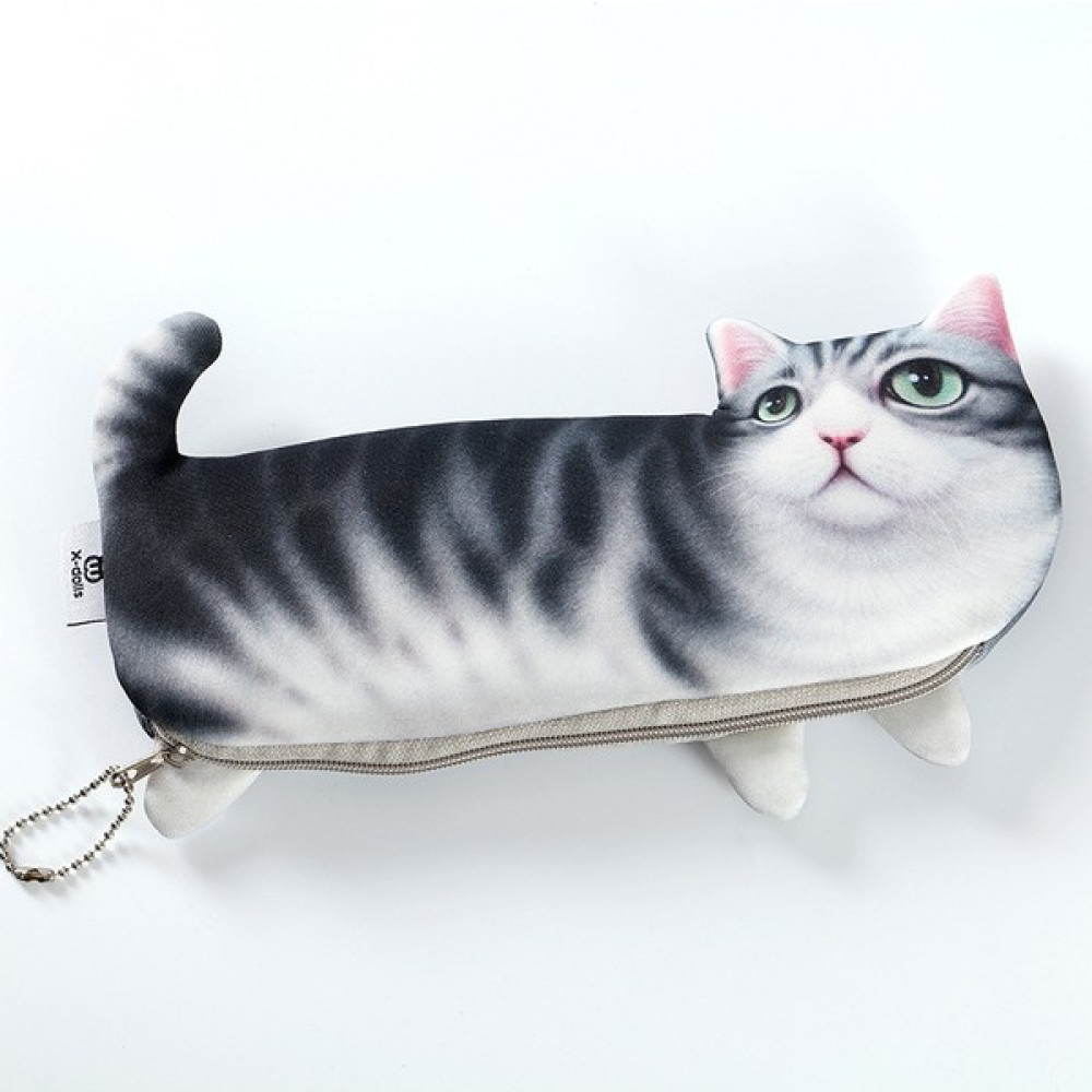 Chowha Yaratıcı Öğrenci Simülasyon Kedi Kalem Çantası Erkek ve Kadın Ortaokul Öğrencisi Kırtasiye Çantası Sevimli Çocuk Kalem Kutusu Kore Versiyonu... Unisex Sırt Çantası Fiyatı
