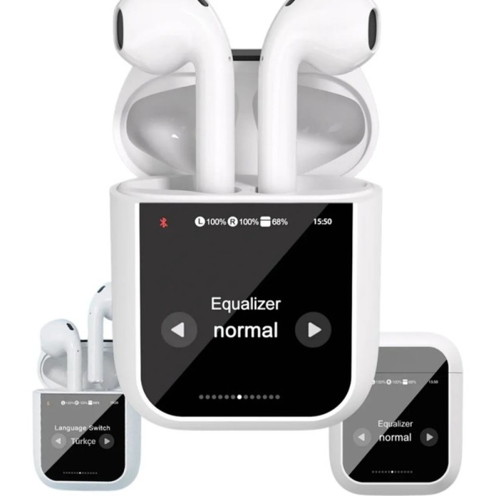 Christal A2 Pro Ikinci Nesil Akıllı Bluetooth Kulaklık Özelleştirilmiş Ekran Fullhd - Beyaz Oto Boyaları Fiyatı