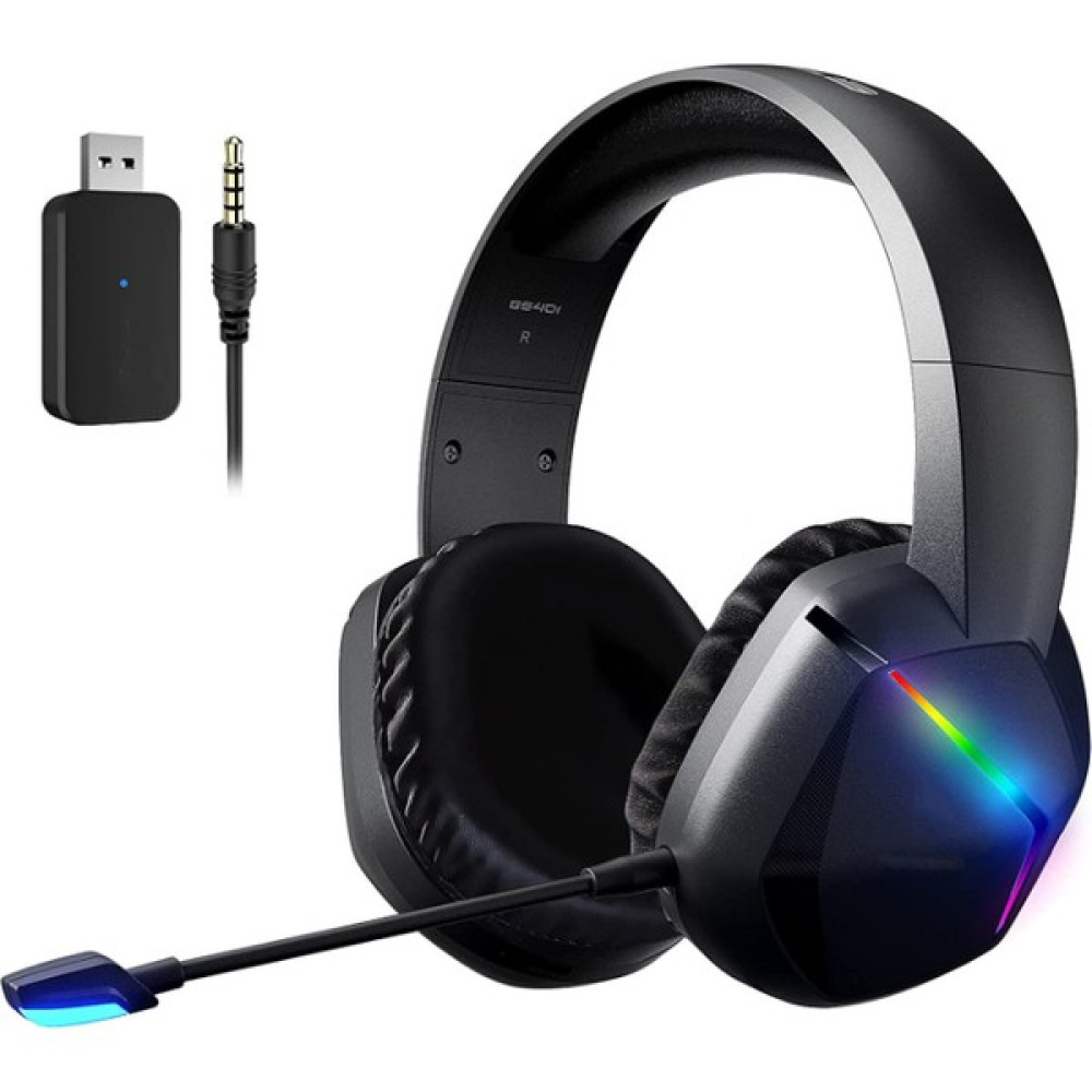 Chronus 2.4g Kablosuz Oyun Kulaklığı, Ayrılabilir Mikrofonlu ve Rgb Gökkuşağı Led'li, Oyun - Ses - Canlı Yayın Ses Modlu Kulak Üstü Kulaklık, (Siya... Kulak Üstü Kulaklık Fiyatı