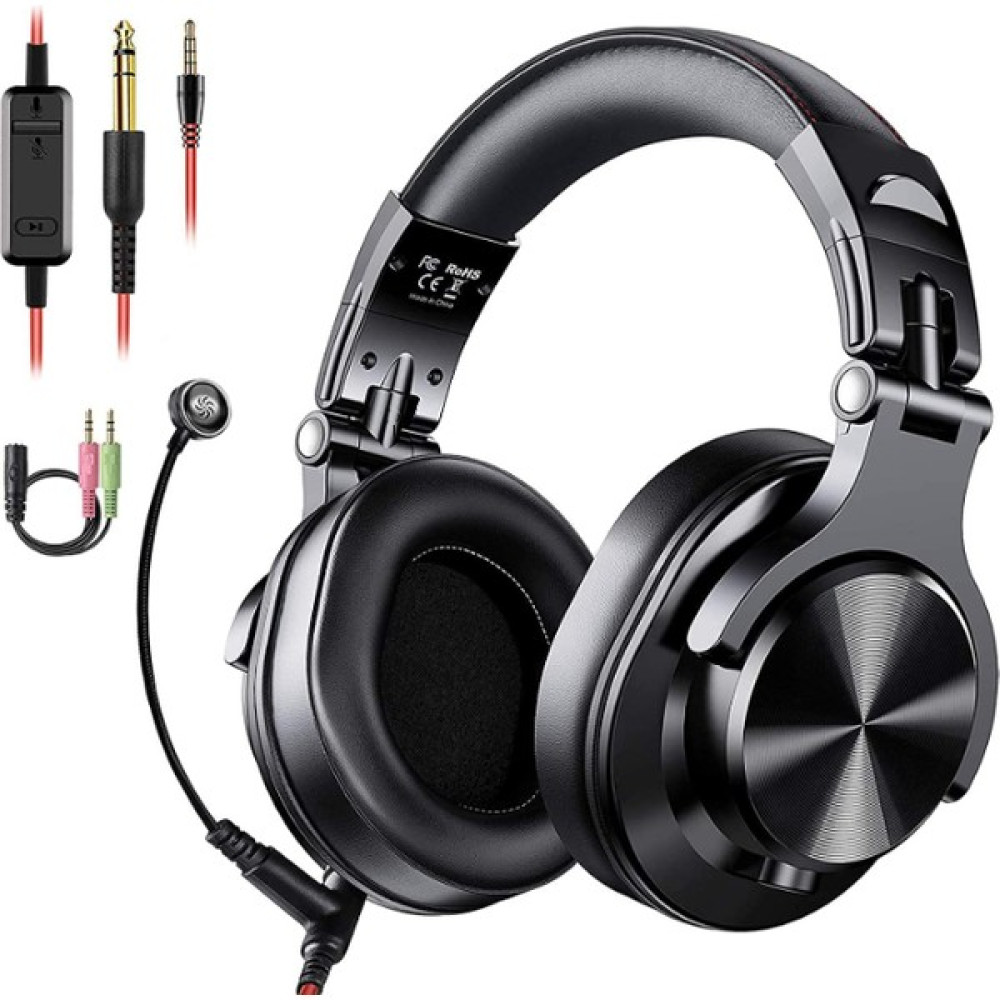 Chronus Mikrofonlu Oyun Kulaklıkları, Pc İçin Mikrofonlu Kablolu Stereo Kulaklık Skype Zoom Toplantı Telefonu Dizüstü Bilgisayar Oyun Ps4 Xbox One ... Kulak Üstü Kulaklık Fiyatı