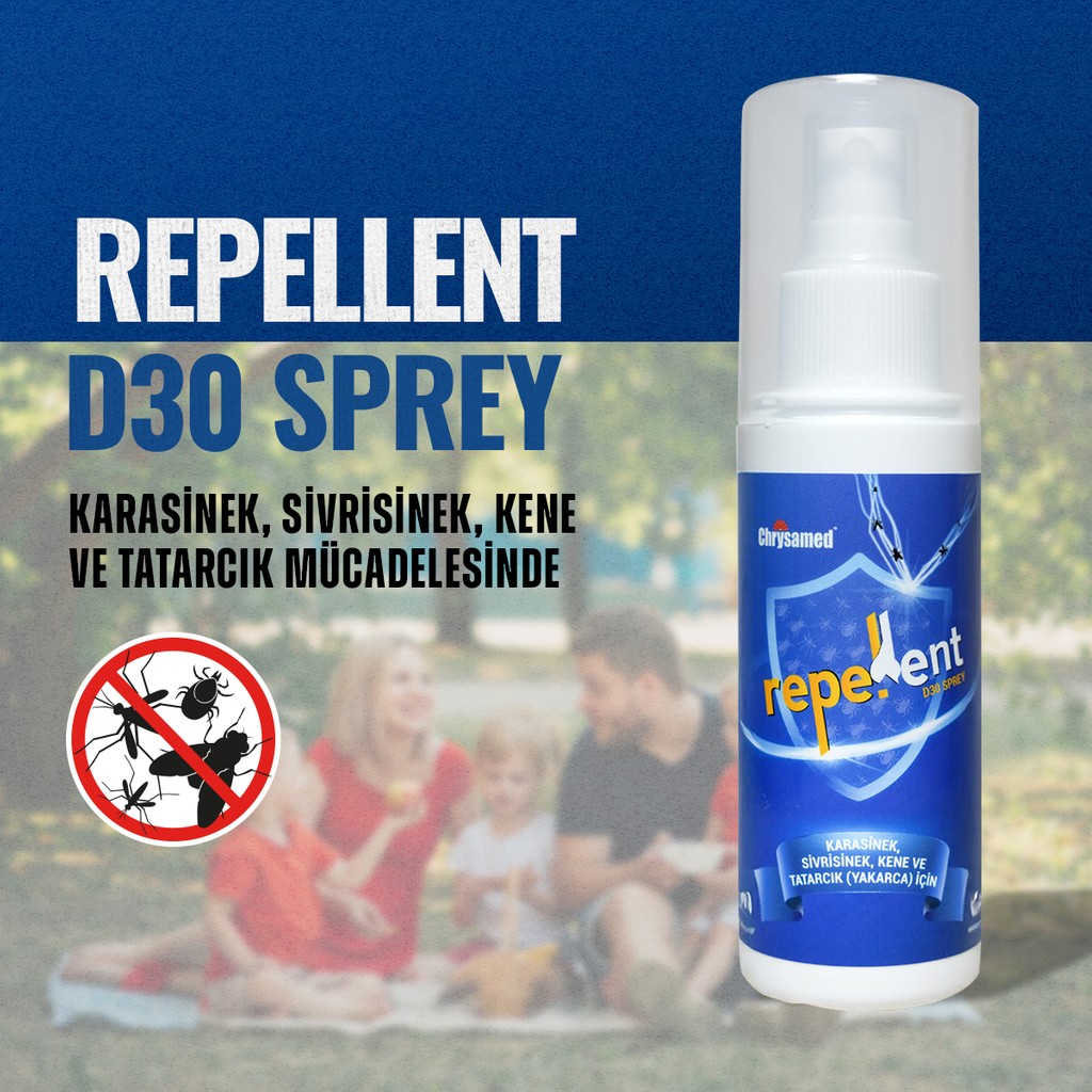 Chrysamed Repellent Haşere Kovucu Vücut Spreyi 100 Ml Böcek Haşere İlacı Diğer Fiyatı