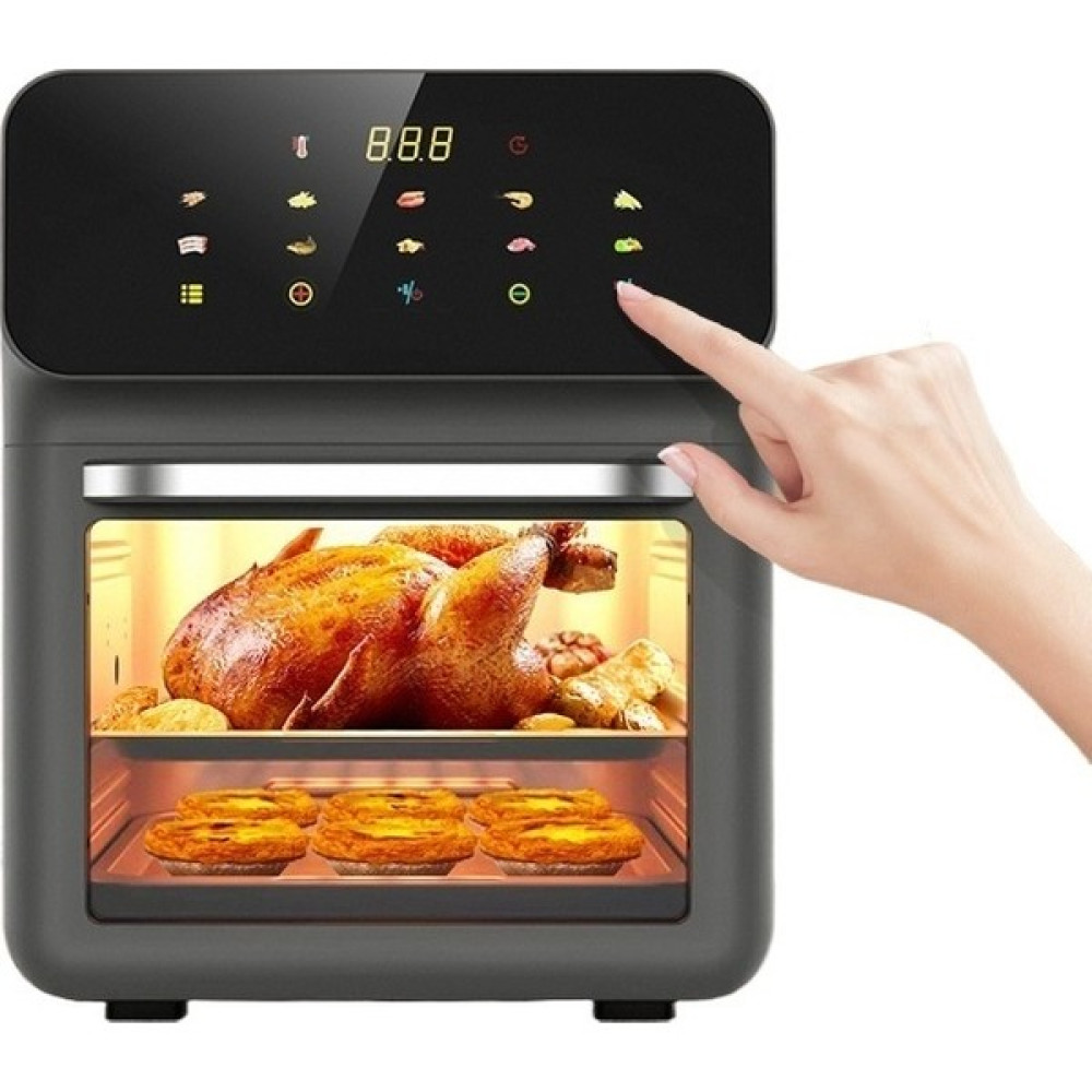 Chuangli Dokunmatik Ekran Görsel Hava Fritöz Akıllı Pişirme ve Barbekü Hepsi Bir Arada Makine Çok Fonksiyonlu Ev Tipi Elektrikli Fırın (Yurt Dışından) Fritözler Fiyatı