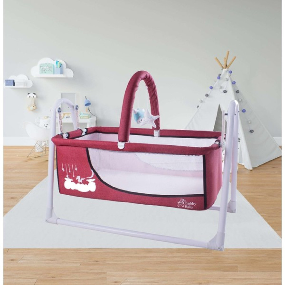 Chubby Baby Candy Sepet Beşik Anne Yanı Portatif Beşik Bebeciden - Kırmızı Beşik Fiyatı