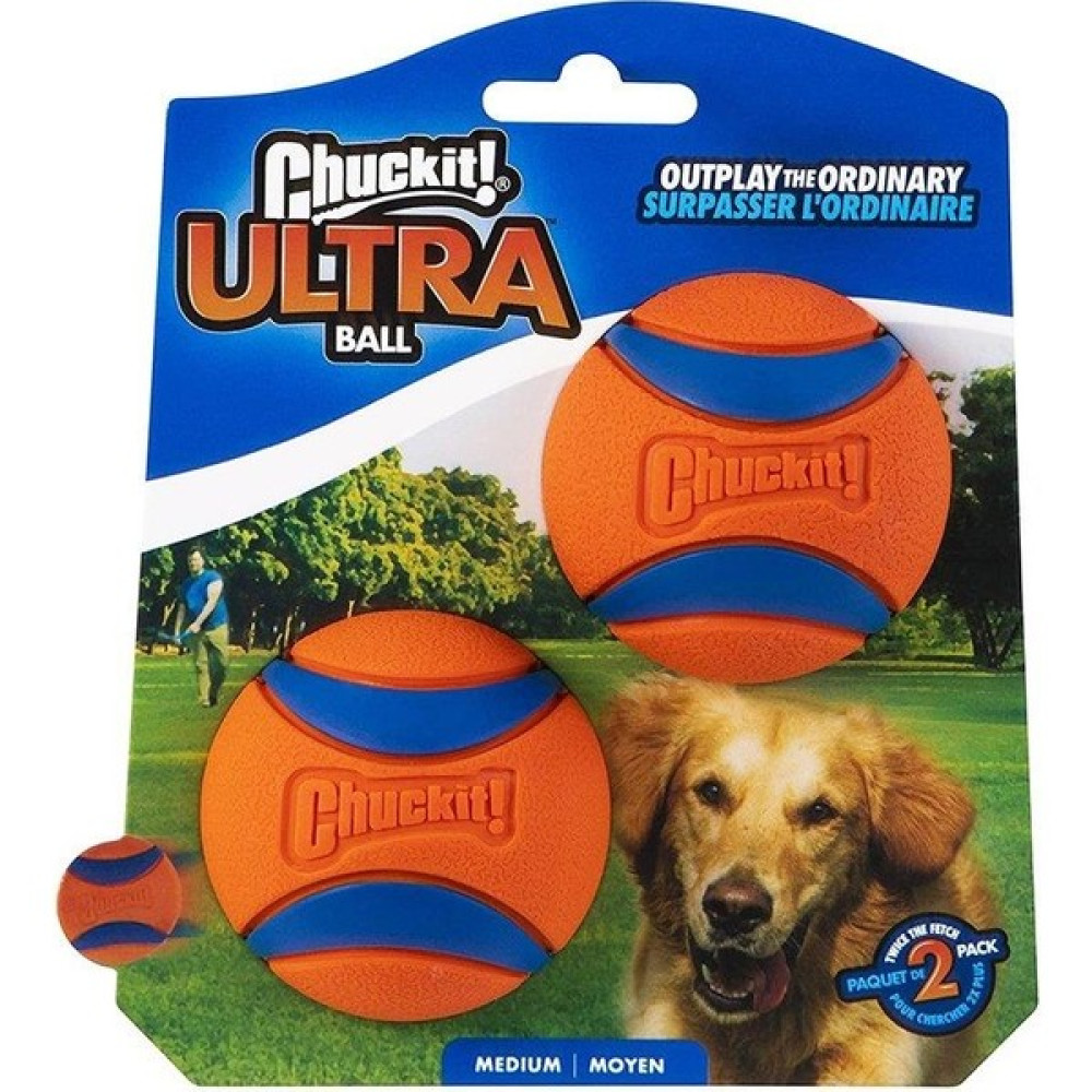 Chuckit Ultra Ball 2'li Köpek Oyun Topu Medium 6,5 cm Evcil Hayvan Ürünleri Fiyatı