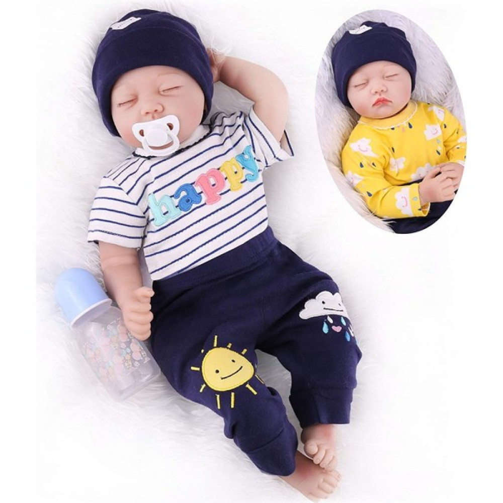 Chunkyated 2 Adet. 22 Inç Bebek Hediye Oyuncak Silikon Simülasyon Bebek Yumuşak Kauçuk Yeniden Doğmuş Bebek (Yurt Dışından) - Beyaz Bebek Oyuncakları Fiyatı