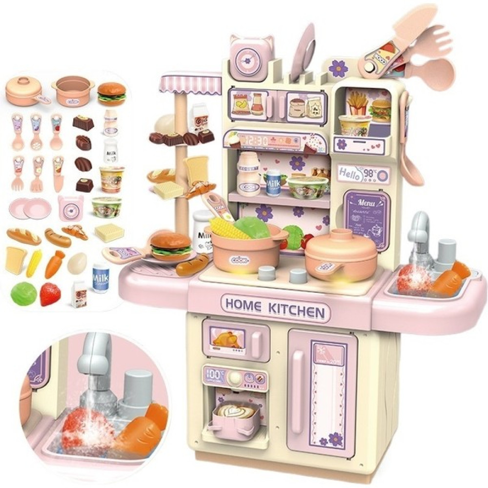 Chunkyated Oyun Evi Sprey Çocuk Mutfak Simülasyon Mutfak Masası Yemek Masası Erkek ve Kız Çocuklar Için Mutfak Eşyaları Pişirme Eğitici Oyuncak Set... Eğitici Oyuncak Fiyatı
