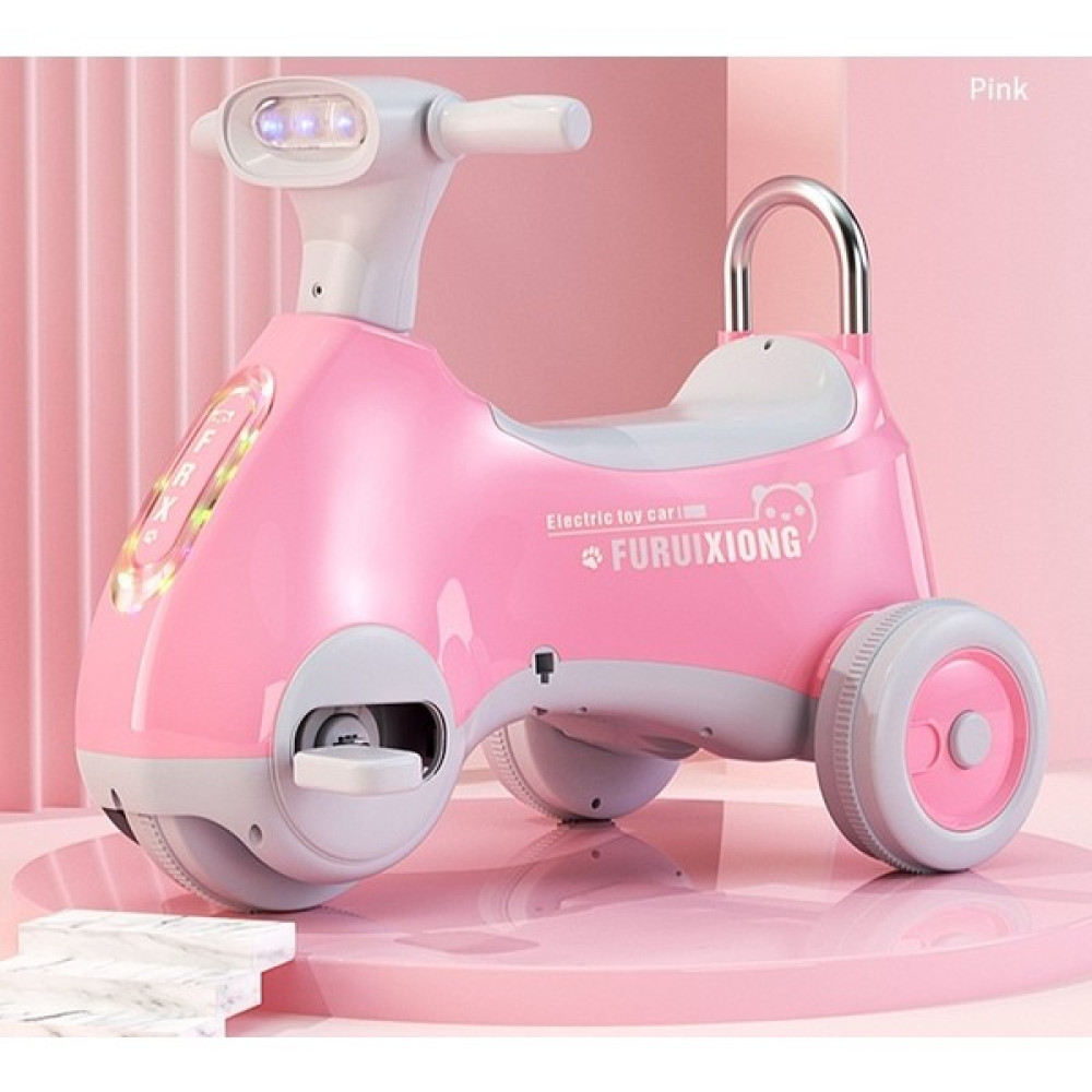 Chunkyated Şarj Edilebilir Pedallı Elektrikli Araba Bebek Arabası Büyük (Yurt Dışından) - Açık Pembe Açık Hava, Deniz ve Spor Oyuncakları Fiyatı