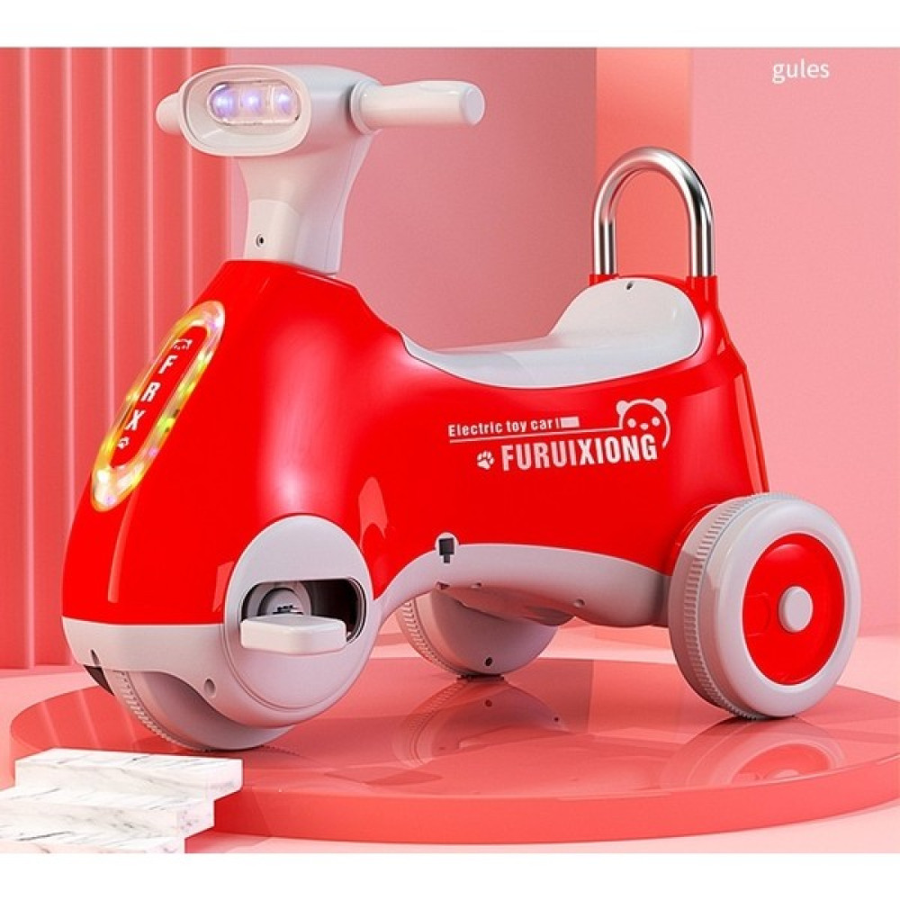 Chunkyated Şarj Edilebilir Pedallı Elektrikli Araba Bebek Arabası Büyük (Yurt Dışından) - Koyu Kırmızı Açık Hava, Deniz ve Spor Oyuncakları Fiyatı