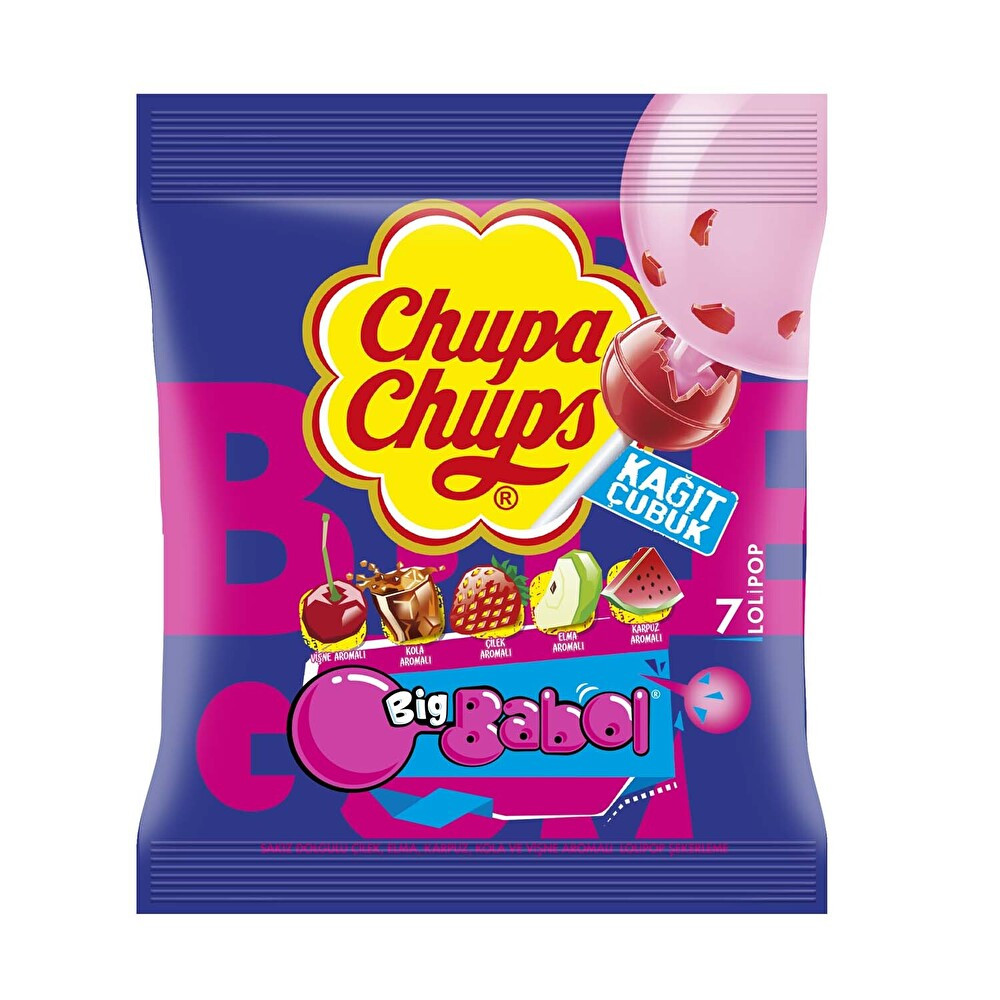 Chupa Chups 7'li Poşet Lolipop 84 g Şekerleme Sakız Fiyatı