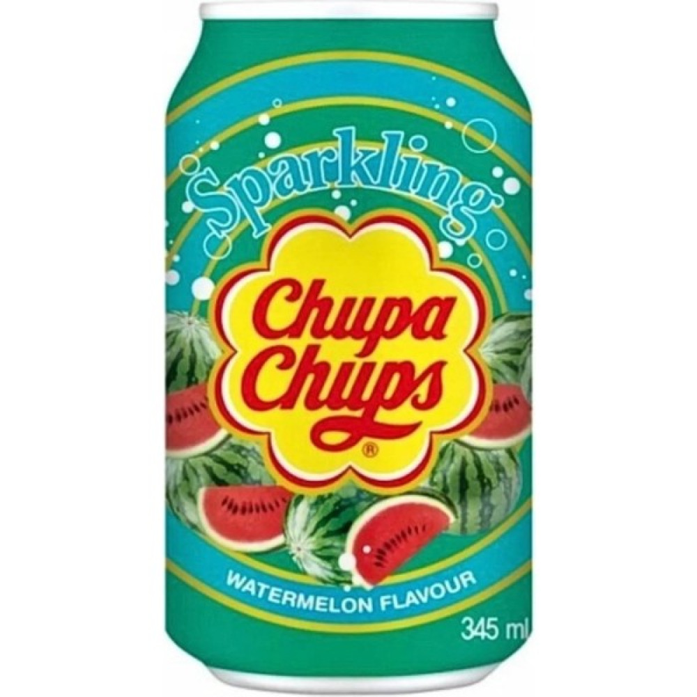 Chupa Chups Sparkling Watermelon Flavour Karpuz Aromalı Gazlı İçecek 345 ml Diğer Fiyatı