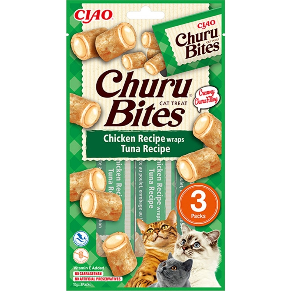 Ciao Bites Tavuk Sargılı ve Ton Balıklı Kedi Ödülü 3x10 Gr Evcil Hayvan Ürünleri Fiyatı