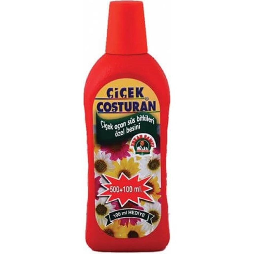 Çiçek Coşturan Çiçek Açan Süs Bitki Besini-Sıvı Gübre 600 ml Bitki Fiyatı