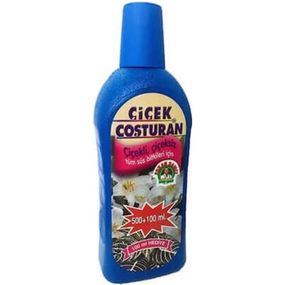 Çiçek Coşturan Çiçekli ve Çiçeksiz Sıvı Bitki Besini - 600 ml Bitki Fiyatı