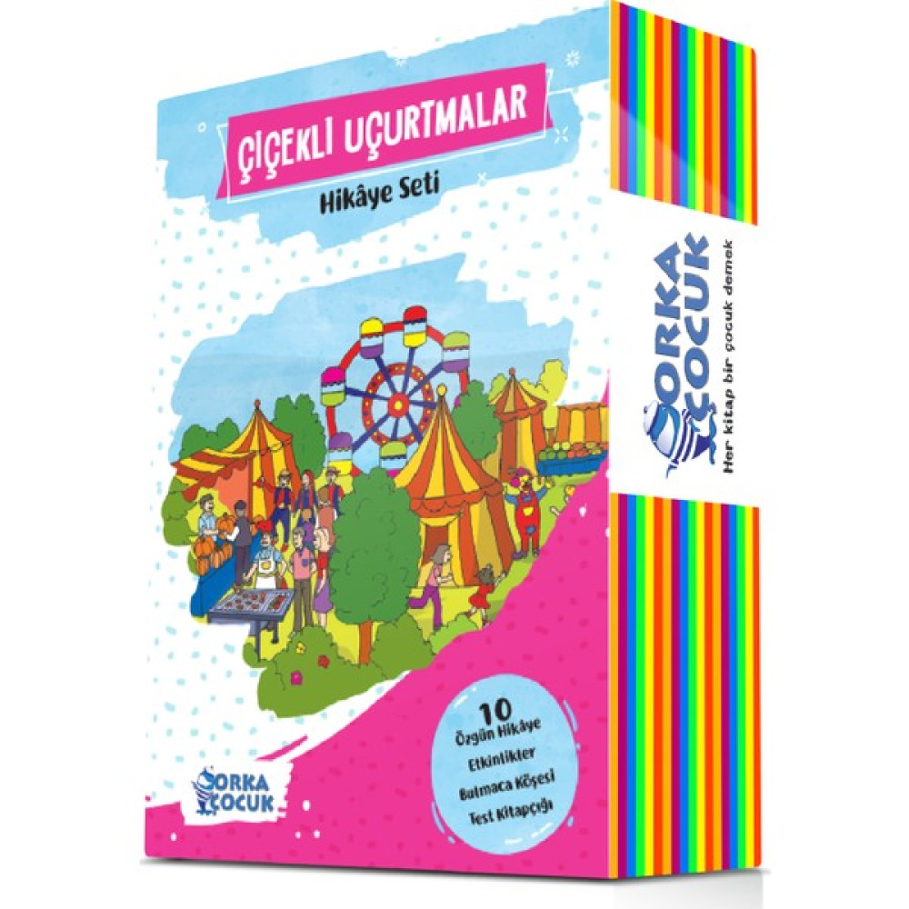 Çiçekli Uçurtmalar Hikaye Seti - 10 Kitap Çocuk Öykü Fiyatı