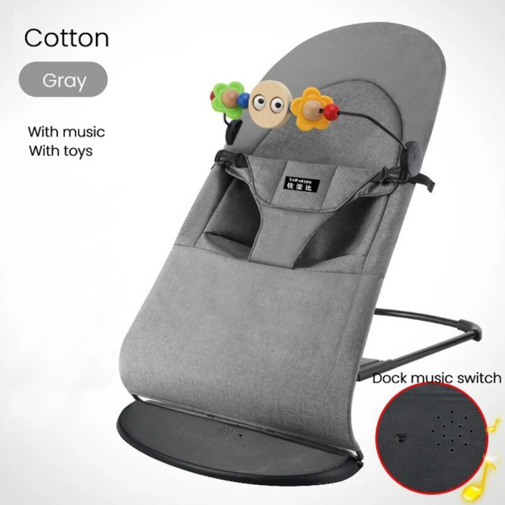 Cici Bears Cicibears Bebek Sallanan Sandalye - Gri (Yurt Dışından) - 58 × 40 × 58 cm Beşik Fiyatı