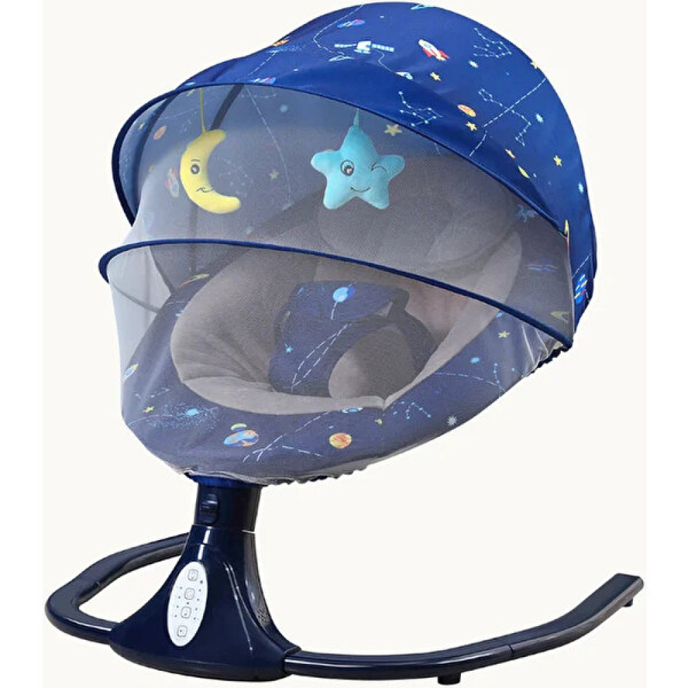Cici Bears Cicibears Elektrikli Bebek Salıncağı - Mavi (Yurt Dışından) - 65 × 70 × 53 cm Beşik Fiyatı