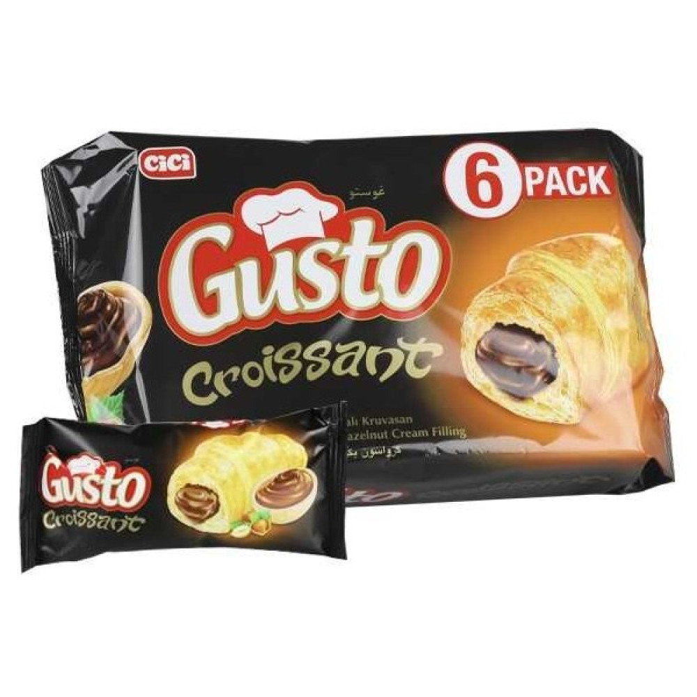 Cici Gusto Kruvasan Çikolatalı 40 Gr. 6 Adet (1 Kutu) Diğer Fiyatı